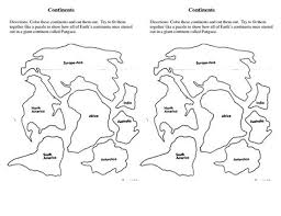 Printable maps of the 7 continents. Cut Out Continents Coloring Pages Learny Kids