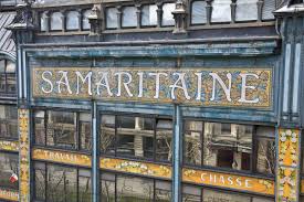 Les Magasins De La Samaritaine Facade 1 Rue Du Pont Neuf Et Angle Rue De Rivoli Decorateur Francis Jourdain Fils De Art Deco Paris Gratte Ciel Art Deco