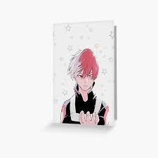 Pretend valentines day doesn't exist « » share answers with author. Todoroki Greeting Cards Redbubble