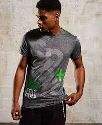 Superdry Laserlite Tech T Shirt Tech T Shirts Mens Shirts Sports Shirts