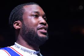 Rapper Meek Mill makes emotional appearance at Sixers playoff game after  release from jail.