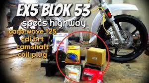 Gtc s4 cam shaft racing moto honda ex5 semua model paling laris laju jual! Koleksi Motor Ex5