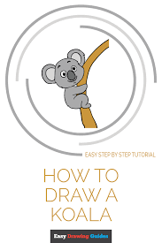 How To Draw A Koala Really Easy Drawing Tutorial Easy Drawings Drawing Tutorial Easy Koala Drawing