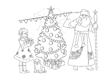 Ausmalbilder Zu Weihnachten Weihnachtsmann Nikolaus Und Adventszeit