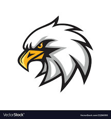 Birds Of Prey Logo Vector Eagle Mascot Logo Sign Vector Image On Vectorstock Eagle Mascot Logo Sign Eagle Vector
