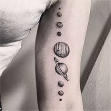 In this post you can see different images and photos of set of outline planet symbol tattoos made by different. What Does Planets Tattoo Mean Represent Symbolism