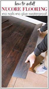 How To Install Nucore Flooring Vinyl Wood Flooring Flooring Home Remodeling