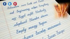 The cursive handwriting workbook for teens: Cursive Handwriting Practice In Four Line Note Book Cursive Handwriting Practice Cursive Handwriting Handwriting Practice