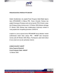 Manual pengiraan kiraan zakat pendapatan. Penangguhan Operasi Ppz Maiwp Untuk Klfm Rentak Interaktif Kota Facebook