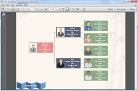 Create Organizational Chart For Pdf