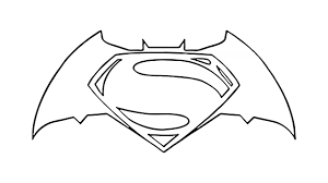 Facebook youtube pin interest instagram. How To Draw The Batman V Superman Logo Myhobbyclass Com