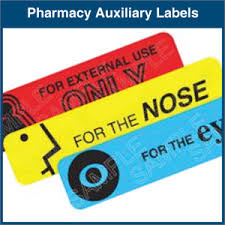 Pharmacy Auxiliary Labels