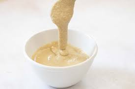 Easy Tahini Sauce Sesame Paste Recipe The Matbakh Recipe In 2020 Tahini Sauce Dairy Free Recipes Dessert Homemade Nut Butter