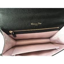 Christian Dior Diorama Handbags Leather Black Ref 60101 Joli Closet | christian dior sac à rabat moyen diorama en cuir de veau argenté métallisé micro. diorama