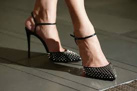 Louboutins, those shoes with the sexy red bottoms, go on sale