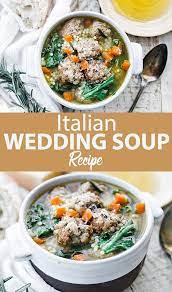 Homemade Italian Wedding Soup Recipe Recipe Italian Wedding Soup Recipe Soup Recipes Italian Wedding Soup
