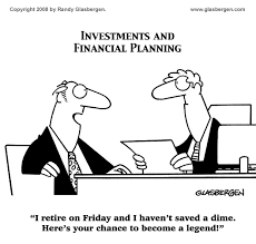 Financial Cartoons Randy Glasbergen Today S Cartoon Financial Planning Finance Financial