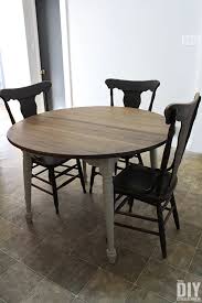 to paint a table and stain a tabletop