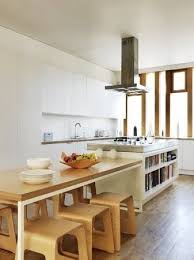 Pin By Sylvia Irawati On Interior Dreaming Kitchen Island Dining Table Kitchen Island And Table Combo Narrow Kitchen Island