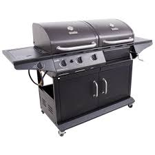 After 3 years the whole fire box rotted out and made this grill unusable. Char Broil Deluxe Liquid Propane And Charcoal Combo Grill In Black Nebraska Furniture Mart