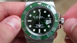 Trova una vasta selezione di rolex submariner hulk a prezzi vantaggiosi su ebay. Green Rolex Submariner Hulk How To Wind And Set The Time Date Youtube