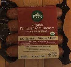 Fully cooked and ready for the grill, stove, or oven, they're a great way to cook up an exceptional dish. Organic Parmesan And Mushroom Chicken Sausage Whole Foods Market