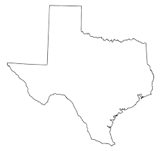 Texas Detailed Texas Outline Texas Detail