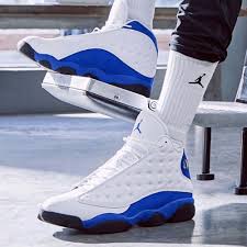 Nike Air Jordan 13 Retro Xiii Hyper Royal White Blue Mens Womens Sneakers Pick 1 Retro Jordans 13 Air Jordans Jordan 13