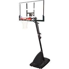 Sports Spalding 54 Angled Portable Backboard System Black And White 200 Http Portable Basketball Hoop Basketball Backboard Adjustable Basketball Hoop