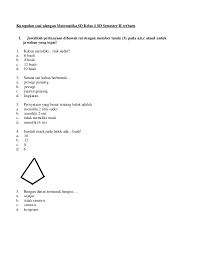Www.sekolahdasar.net | soal uts matematika kelas 4 semester 2 2 kalimat matematika yang benar untuk garis bilangan di atas adalah. Kumpulan Soal Ulangan Matematika Sd Kelas 4 Sd Semester Ii Terbaru
