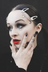 Crescent Moon Hair Clip Lunika U2013 Luna Charles Clips Y2K