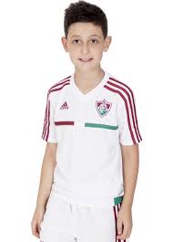 #fluminense #camisas #coleção nesse vídeo mostrei minha coleção de camisas do fluminense, algumas do ano de 2012, algumas da época do ronaldinho, fred, deco,. Camisa Fluminense Infantil Branca 2015 Adidas