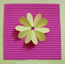 Got the hole punches to use while making christmas ornaments. Cards Crafts Kids Projects Quick And Easy Heart Punch Flower Tutorial Flower Tutorial Paper Flower Tutorial Flower Diy Crafts