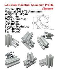 6063 Anodized Aluminum V Slot Extrusion Aluminum Profiles Extrusion Aluminum Extrusion Aluminum