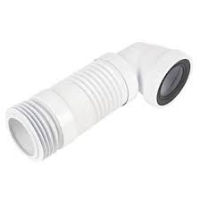 Mcalpine Wc Con8f 90 Flexible Pan Connector White 110mm Pan Connectors Screwfix Com