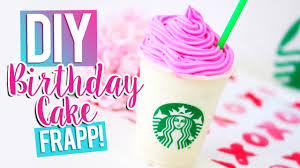 Starbucks Birthday Cake Frappuccino Recipe Diy Starbucks Birthday Cake Frappuccino Starbucks Recipes Frappuccino Recipe Starbucks Diy