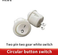 Bulgin Switch|6a/250vac 10a 125vac Rocker Switch - Plastic Push Button  On/off For Computer