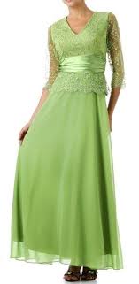 Sage Green Mother Of Groom Dress 3 4 Lace Sleeve V Neck Empire Waist 4 Colors Available We Ha Mother Of The Bride Dresses Bride Dress Mother Of Groom Dresses