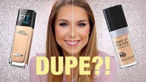 6 make up for ever hd foundation dupe