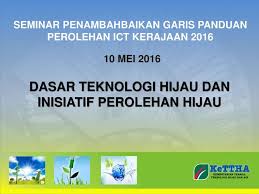 Berdasarkan keperluan ini, teknologi hijau menjadi portfolio kementerian tenaga, teknologi hijau dan air, (kethha) yang ditubuhkan pada 9 april 2009. Herlianahassan 966caca6aed Flipsnack