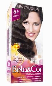 Bio extratus color 6.66 louro escuro vermelho intenso 60ml. Tintura Beauty Color Bela Cor 5 0 Castanho Claro Beauty Color