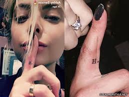 Credits on espinosarctic or like this post. 153 Celebrity Initial Tattoos Page 8 Of 16 Steal Her Style Page 8