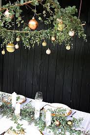 My Australian Inspired Christmas Table With Eucalyptus Canopy Gold Accents And Aus Gold Christmas Decorations Christmas Table Decorations Australian Christmas