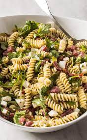 Italian Pasta Salad For Dinner Parties Or Work Lunch Cold Pasta Salads Come In Handy But Too Often Turn O Pasta Salad Italian Cold Pasta Salad Italian Pasta