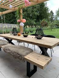 Alu stühle garten gartentisch elegant holztisch garten from garten holztisch. Pin Auf Massivholztische Esstische Dinningtable