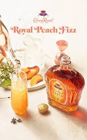 Crown Royal Peach Fizz Peach Drinks Alcoholic Drinks Alcohol Drink Recipes