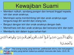 Seorang suami haruslah mengerti tanggung jawab ayah dalam keluarga kristen. Tanggung Jawab Suami Dan Istri Dalam Islam Cute766