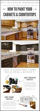 Diy Kitchen Makeover On A Budget Before And After Giani Granite Countertop Paint Kits Transform Existing Counte Kitchen Diy Makeover Diy Kitchen Kitchen Redo