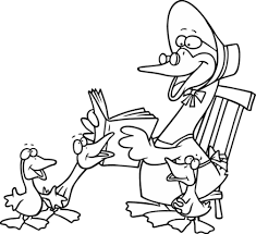 Mother Goose Nursery Rhymes Coloring Pages Coloring Pages Nursery Rhymes Illustration
