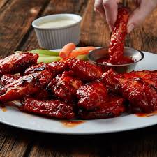 Spicy Honey Bbq Wings Recipe Honey Bbq Wings Honey Bbq Sauce Chicken Wing Recipes